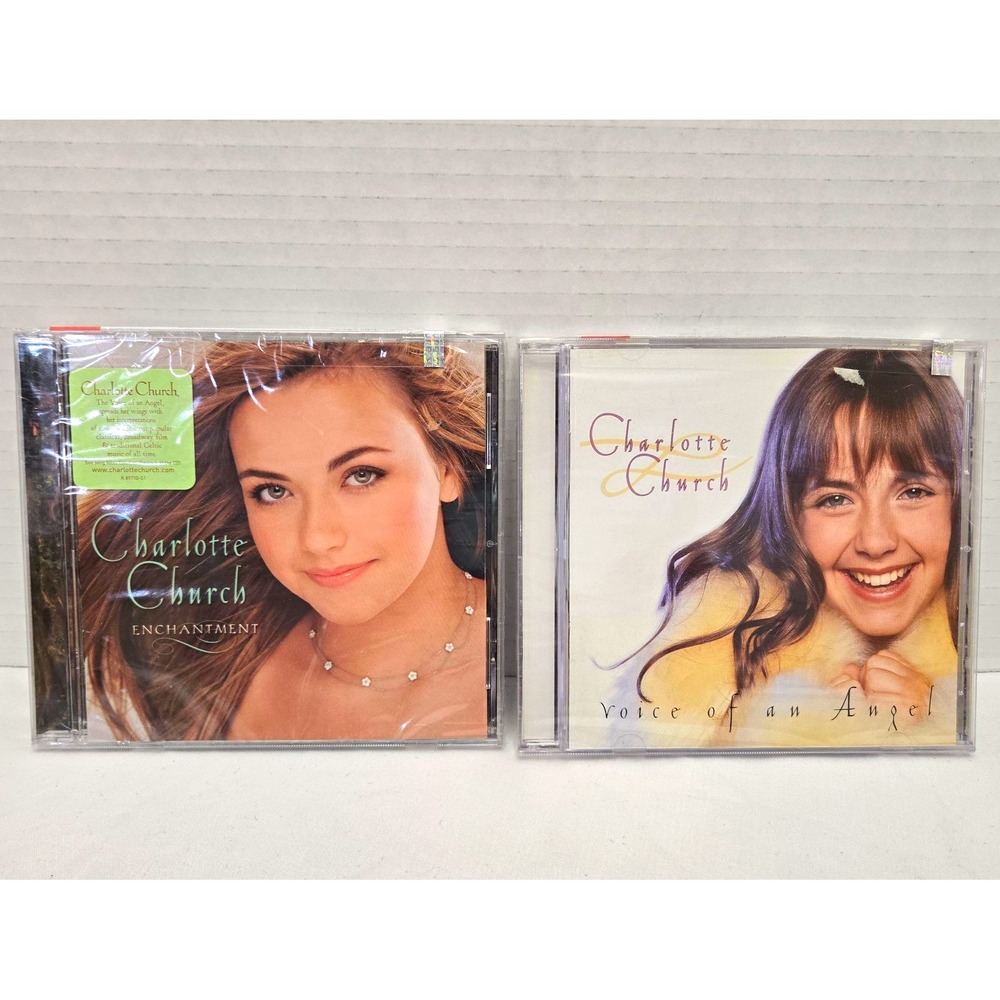 Charlotte Church 2-CD Lot Voice of an Angel/Enchantment Brand New Factory Sealed